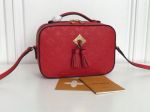 Top Replica Copy L---V Genuine Leather Red Colored Women's Bag